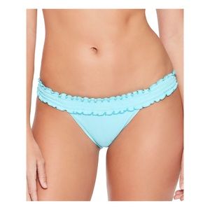 Salt & Cove Sky Blue Ruffled Bikini Swimsuit Bottom New JR Size Medium